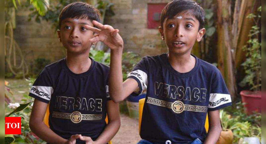 महाराष्ट्र में 8 साल के जुड़वां भाइयों ने शुरू किए दो स्टार्ट-अप, मिलेगा 5 लाख रुपए का फंडिंग |  नागपुर समाचार – टाइम्स ऑफ इंडिया