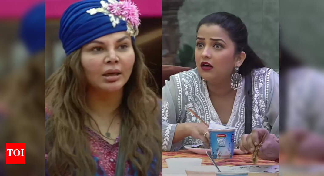 Bigg Boss Marathi 4 Rakhi Sawant washes veggies with disinfectant and