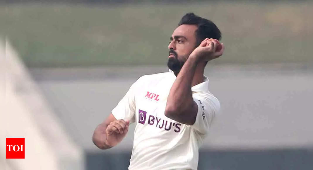 Jaydev Unadkat becomes first bowler to secure first over hat-trick in Ranji Trophy | Cricket News – Times of India
