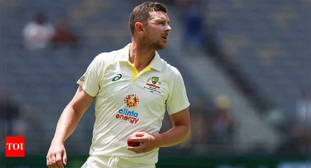 Aussie quick Josh Hazlewood trying to come to terms with selection pressures | Cricket News – Times of India