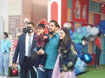 Akash Ambani and Shloka Mehta host a holiday-themed birthday party for their son Prithvi