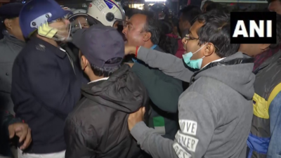 2 BJP MLAs arrested during protest against 'attack' on party leaders in West Bengal