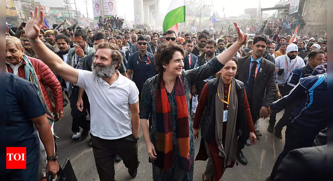 Bharat Jodo Yatra enters UP, Priyanka calls Rahul 'warrior' who's not