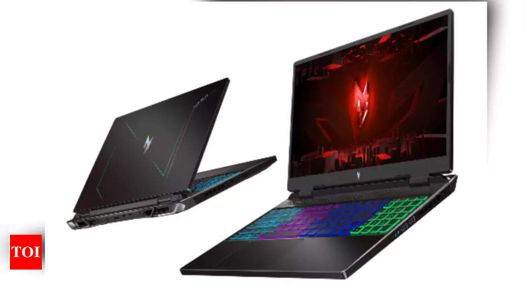 Acer launches Nitro gaming laptops with 13th Gen Intel Core CPUs, NVIDIA GeForce RTX 40 Series GPUs – Times of India