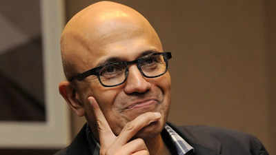Satya Nadella reveals how SBI, L&T and these companies are using Microsoft solutions