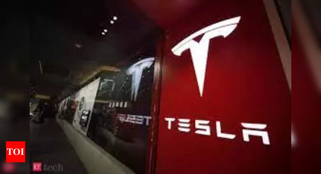 Tesla shares tumble after company misses delivery target – Times of India