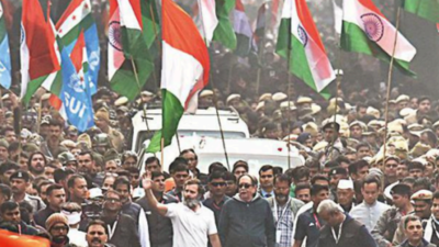 Amid Cheer, Rahul Gandhi Back On Road With Bharat Jodo Yatra In Delhi ...