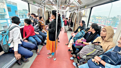 Lack of automatic signal, dearth of man & machine hit Joka Metro