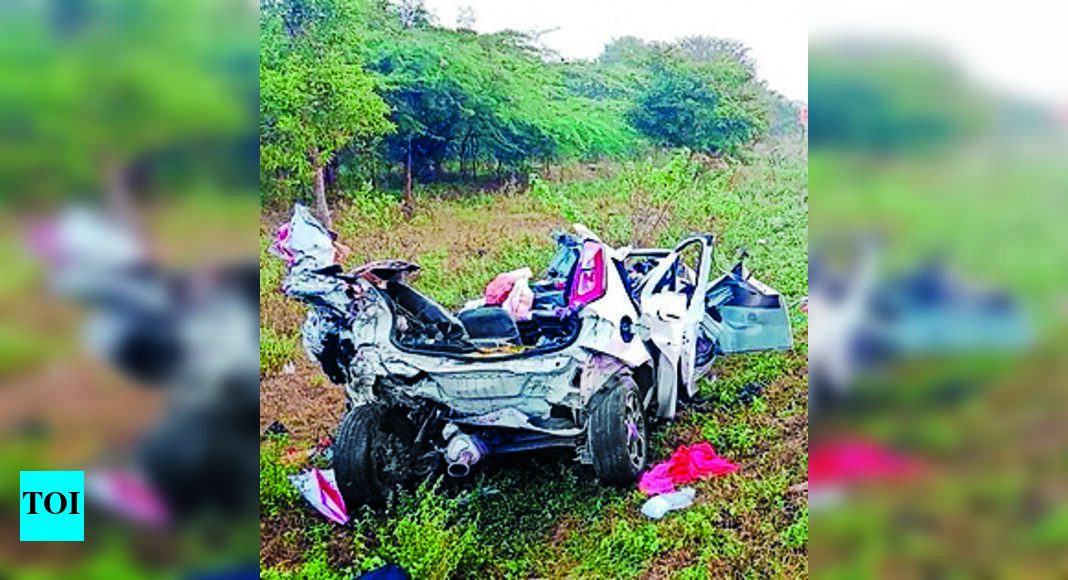 Five Of A Family Killed As Lorry Rams Their Car Near Veppur | Chennai ...