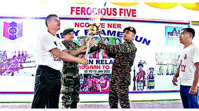 ‘Unity Flame Run’ to mark 75 yrs of NCC flagged off from Dibrugarh