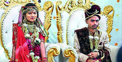 Mass marriage venue hosts 67 Muslim, Hindu couples