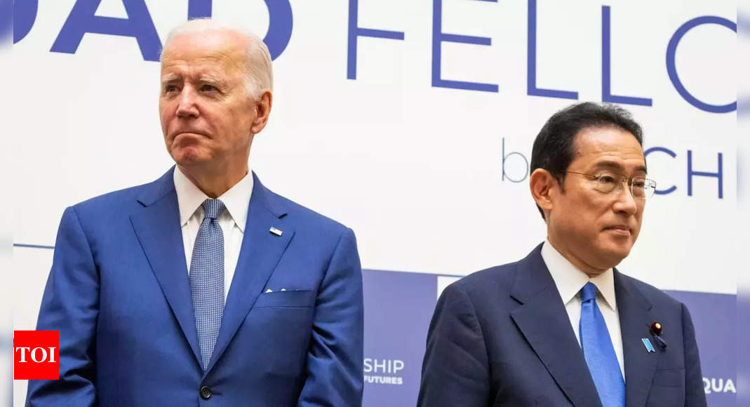 Biden to host Japan’s Kishida for talks on North Korea, economy – Times of India