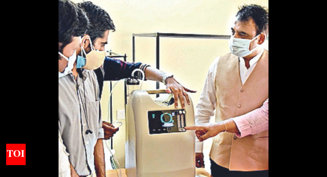 स्वास्थ्य विभाग मरीजों को मुफ्त O2 कंसंट्रेटर्स देगा |  जयपुर समाचार – टाइम्स ऑफ इंडिया
