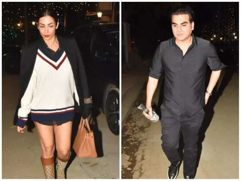 Netizens tease Malaika Arora for allegedly wearing ex-husband Arbaaz Khan's jacket on dinner date
