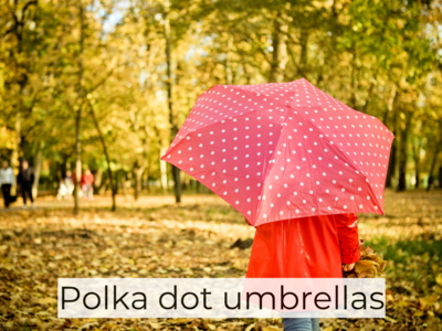 Polka dot umbrellas: Top picks (April, 2024)