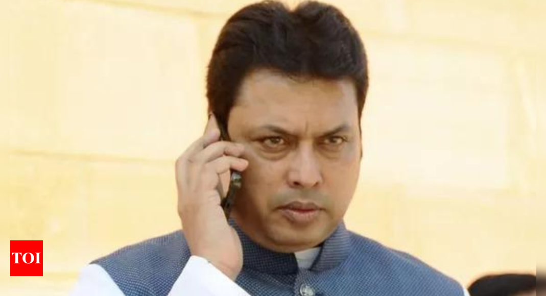 Violent Clashes In Tripura, Former CM Biplab Deb’s House 'attacked ...