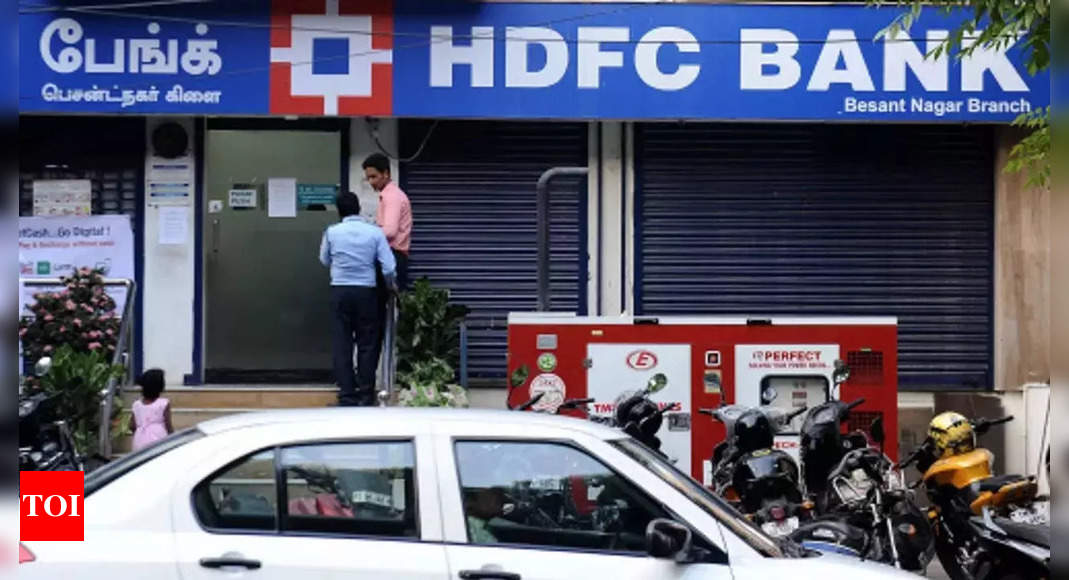 HDFC Bank posts 19.5% loan growth in Q3 – Times of India