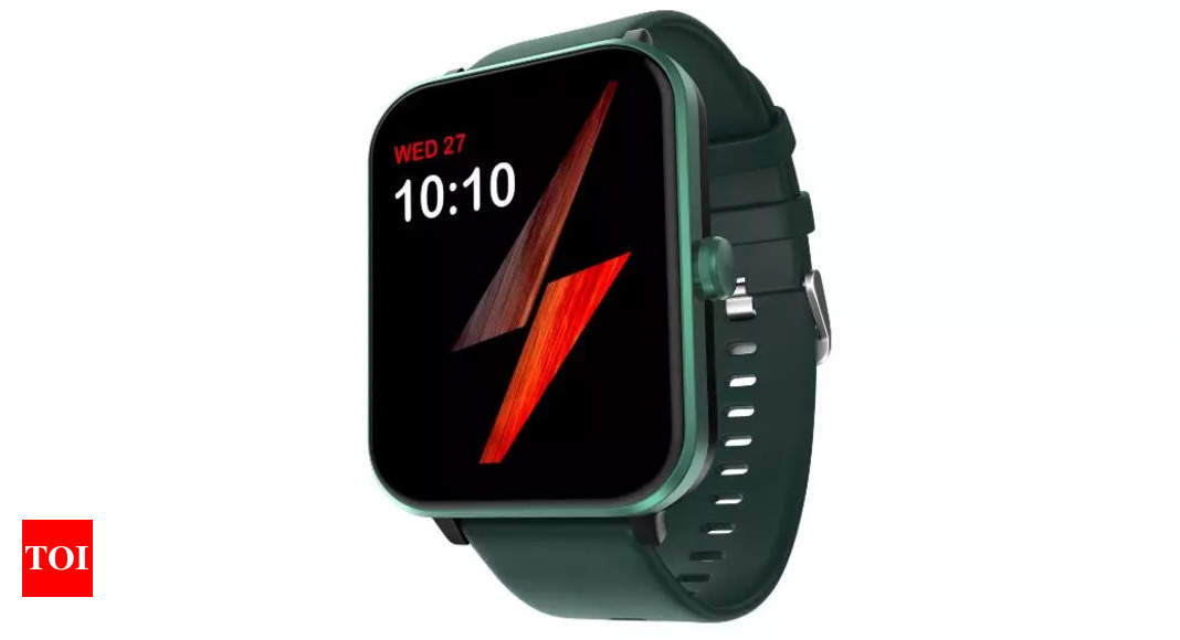 Fire-Boltt launches Ninja Pro Plus smartwatch with Bluetooth calling, priced at Rs 1,799 – Times of India