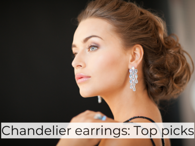 Chandelier earrings: Top picks
