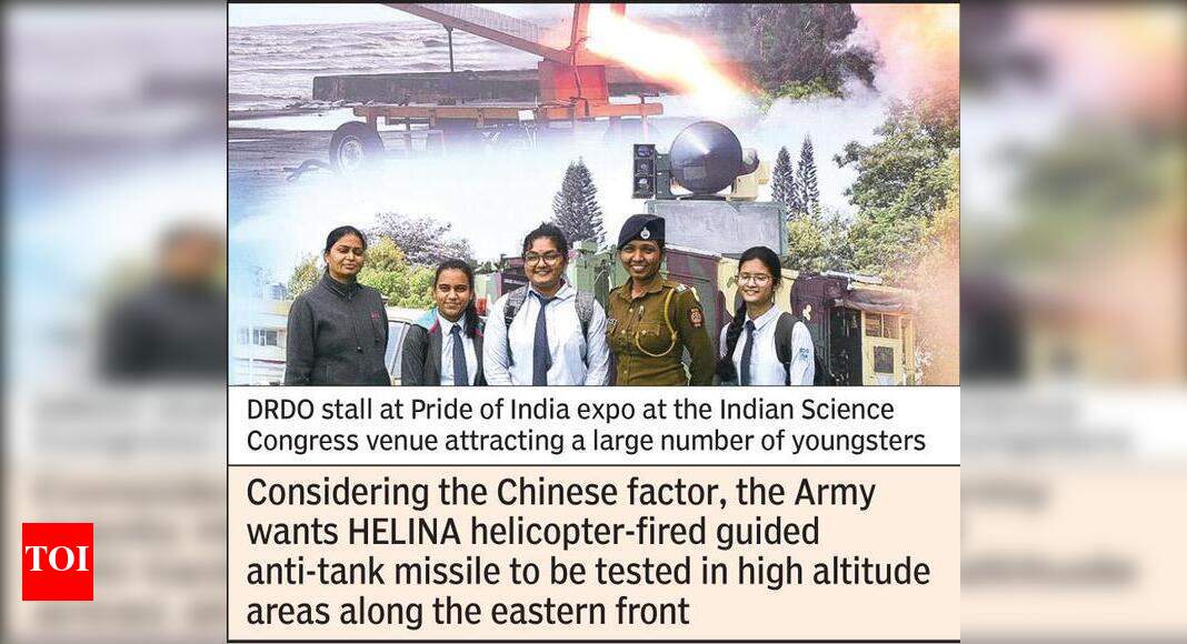 Defence Research and Development Organisation to test guided anti-tank ...