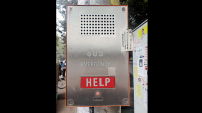Help is now just a button away: 76 SOS boxes installed on Noida roads ...