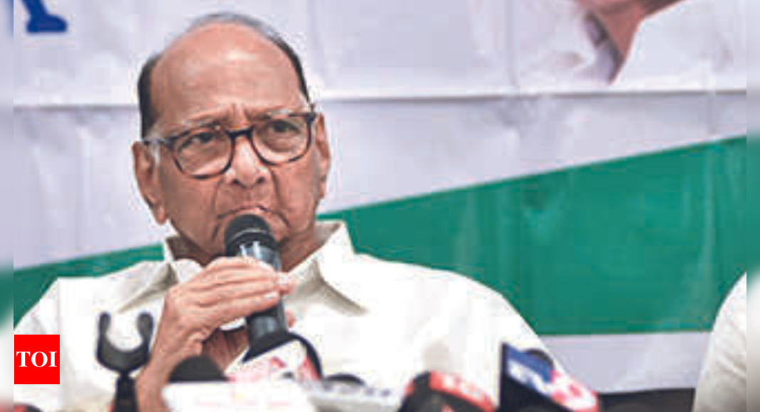 Young men are not finding brides because of unemployment: Sharad Pawar | India News – Times of India