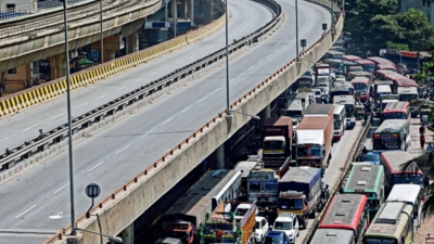 Tumakuru Road flyover to remain off limits for heavy vehicles