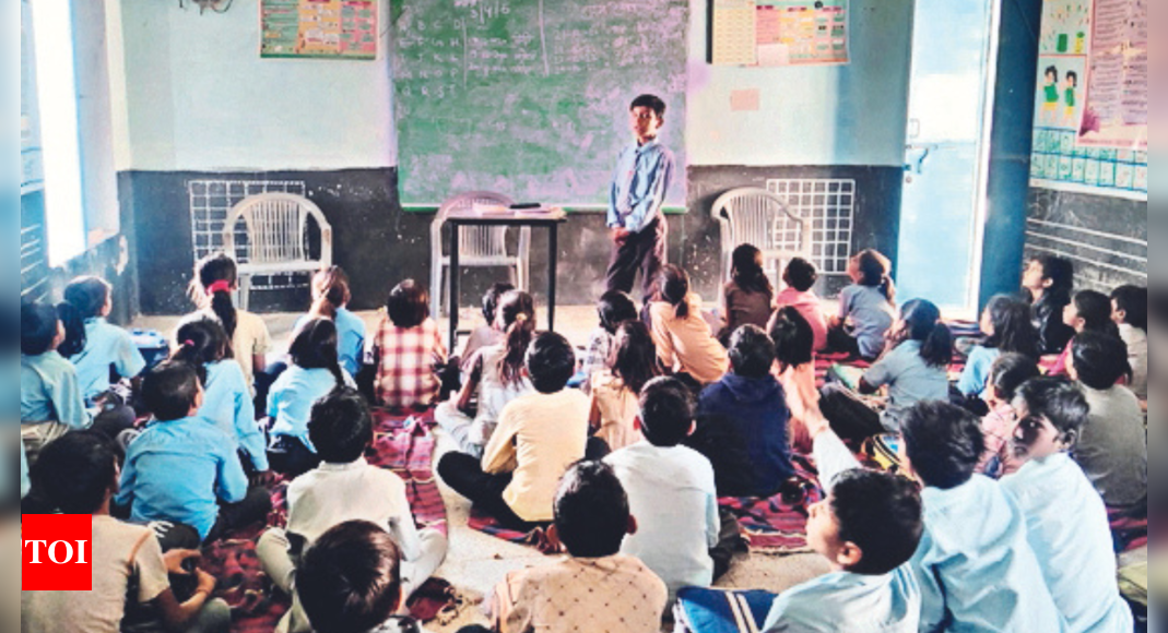 शिक्षकों की कमी के बावजूद बीकानेर के 600 स्कूल बने ‘स्मार्ट’ |  जयपुर समाचार – टाइम्स ऑफ इंडिया