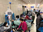 Hospital amid COVID-19 outbreak in Shanghai