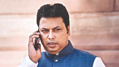 Clash in Biplab Kumar Deb’s village ahead of Amit Shah visit Tripura