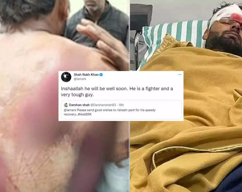 
Rishabh Pant's horrific accident: Shah Rukh Khan wishes speedy recovery to the star cricketer: He is a fighter and a very tough guy
