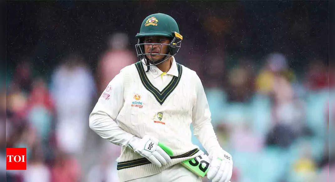 3rd Test: Usman Khawaja on cusp of double ton as Australia demoralise South Africa | Cricket News – Times of India