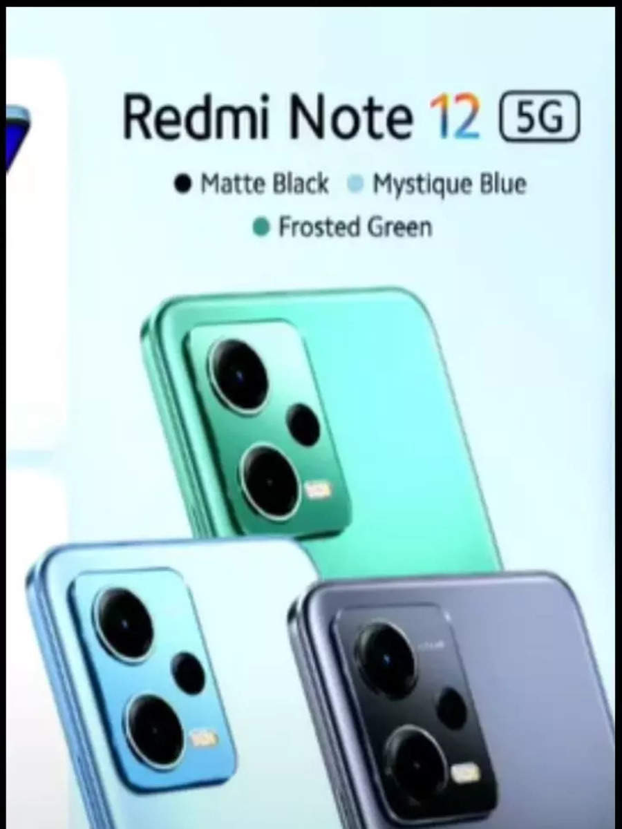 Redmi Note 12 5g Launch In India: All The Details 