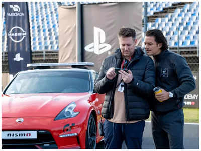 'Gran Turismo': Orlando Bloom and David Harbour drop sneak peek at CES 2023 technology trade show