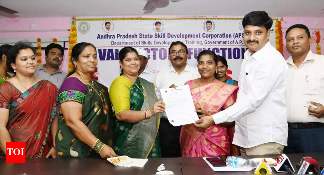 New skill centers in 175 constituencies of Andhra Pradesh - Times of India