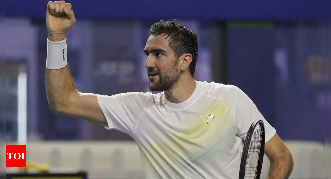 Top seed Marin Cilic pulls out of Tata Open Maharashtra due to knee injury | Tennis News – Times of India