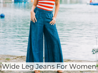 Buy LATER ON WIDE DARK BLUE FLARED JEANS for Women Online in India