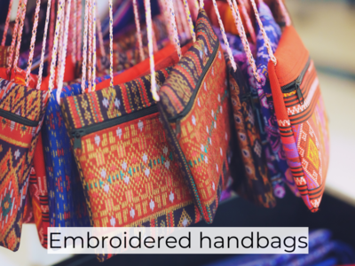 Embroidered handbags: Top picks (April, 2024)