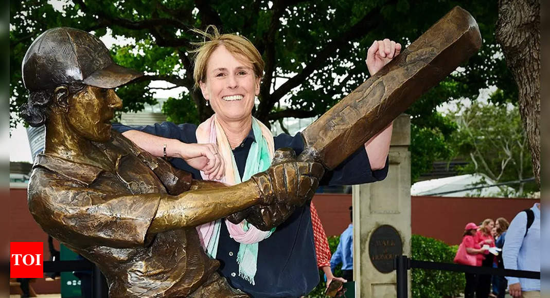 Former Australian captain Belinda Clark receives statue honour | Cricket News – Times of India