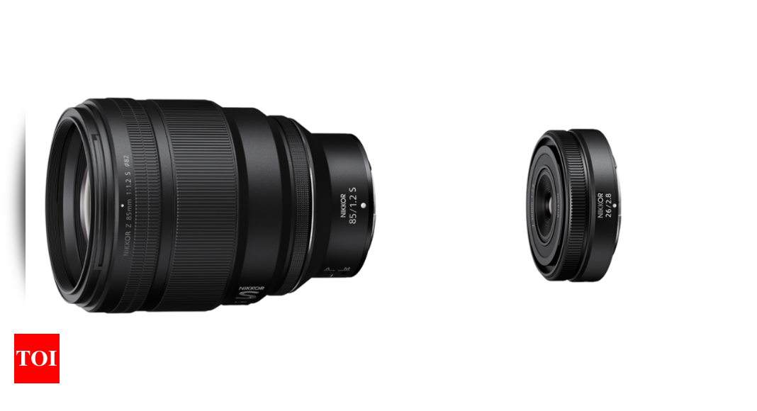 Nikon developing Nikkor Z 85mm f/1.2 S telephoto lens and Nikkor Z 26mm f/2.8 slim wide-angle prime lens – Times of India
