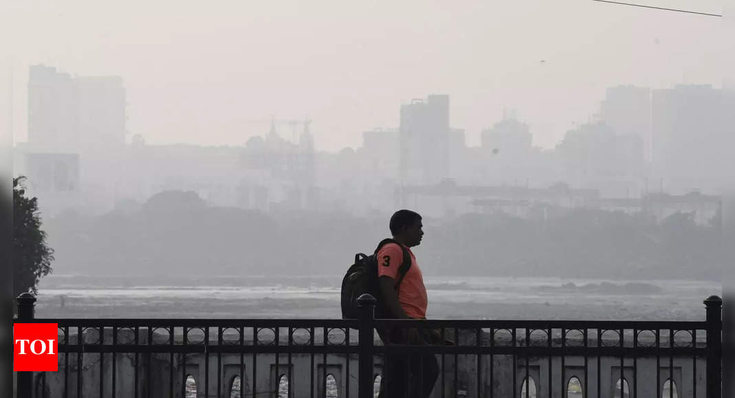 मुंबई की वायु गुणवत्ता ‘बहुत खराब’ श्रेणी में पहुंची |  मुंबई समाचार – टाइम्स ऑफ इंडिया