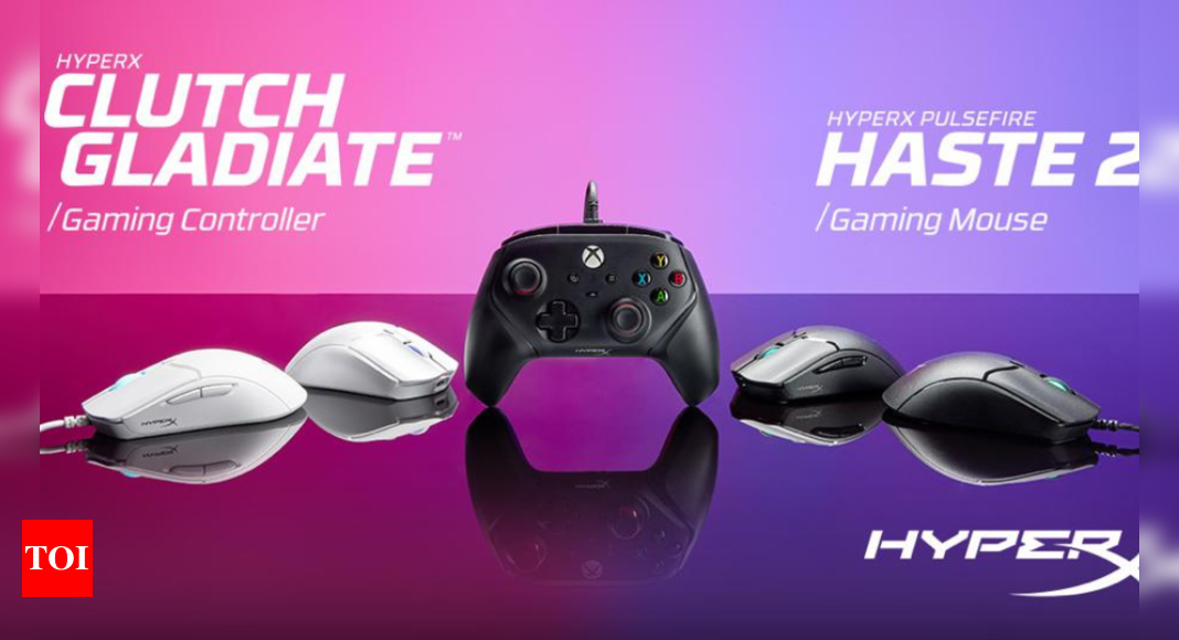 CES 2023: HyperX announces Clutch Gladiate wired Xbox controller and Haste 2 Gaming Mouse – Times of India