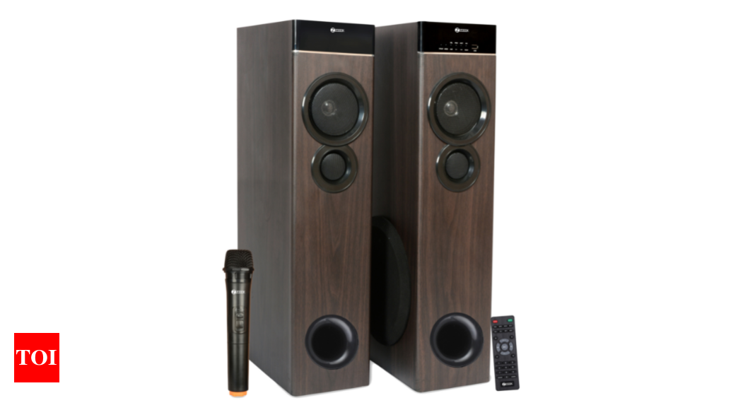 Zook launches Twin Barrel 120W dual tower speaker – Times of India