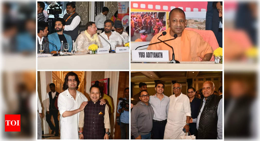 Up Cm Yogi Adityanath Interacts With Bollywood Members Pushes Up As Film Making Destination 8641