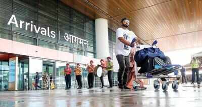 Goa: Roses, gifts, flash mob greet flyers at new airport on Day 1