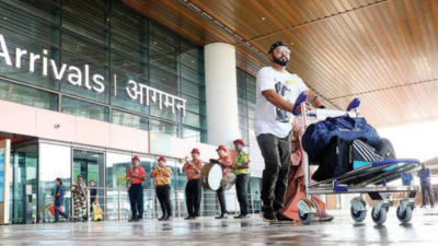 Goa: Roses, gifts, flash mob greet flyers at new airport on Day 1