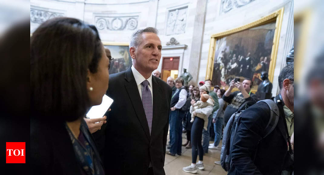 Kevin McCarthy Fails For 3rd Day In US House Speaker Fight - Times Of India