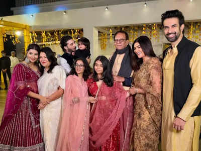 Charu Asopa attends estranged hubby Rajeev Sen's cousin's wedding with daughter Ziana