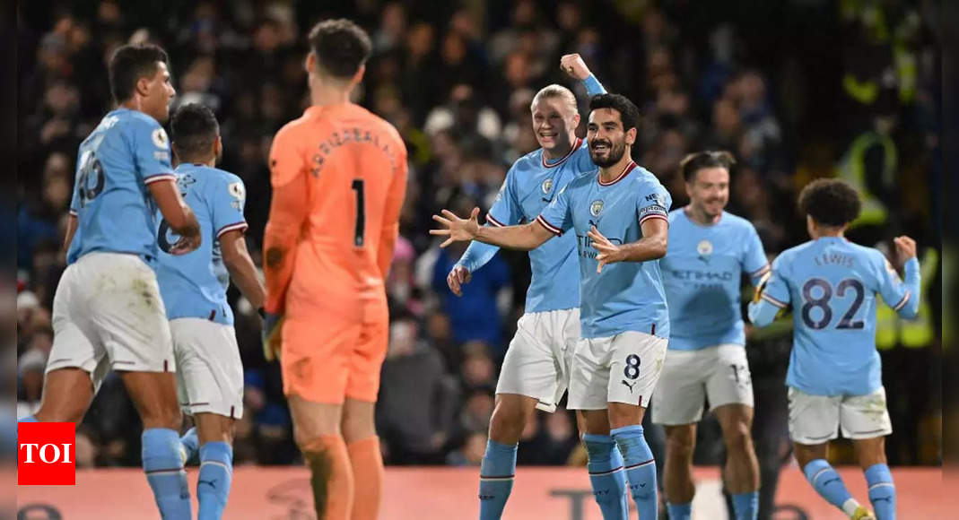 Manchester City Beat Chelsea To Close Gap At Top Of Premier League ...