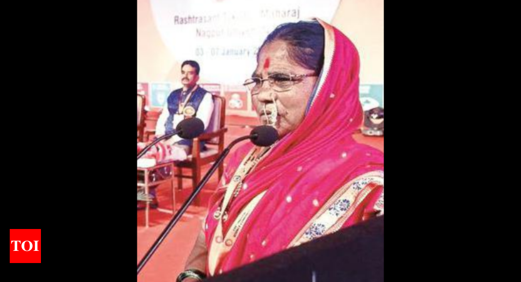 पीएम नरेंद्र मोदी की आलोचना करने वाली ‘बीज मां’ को अपना भाषण छोटा करने को कहा |  नागपुर समाचार – टाइम्स ऑफ इंडिया